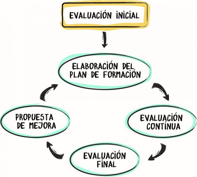 Proceso general para elaborar un plan de formación